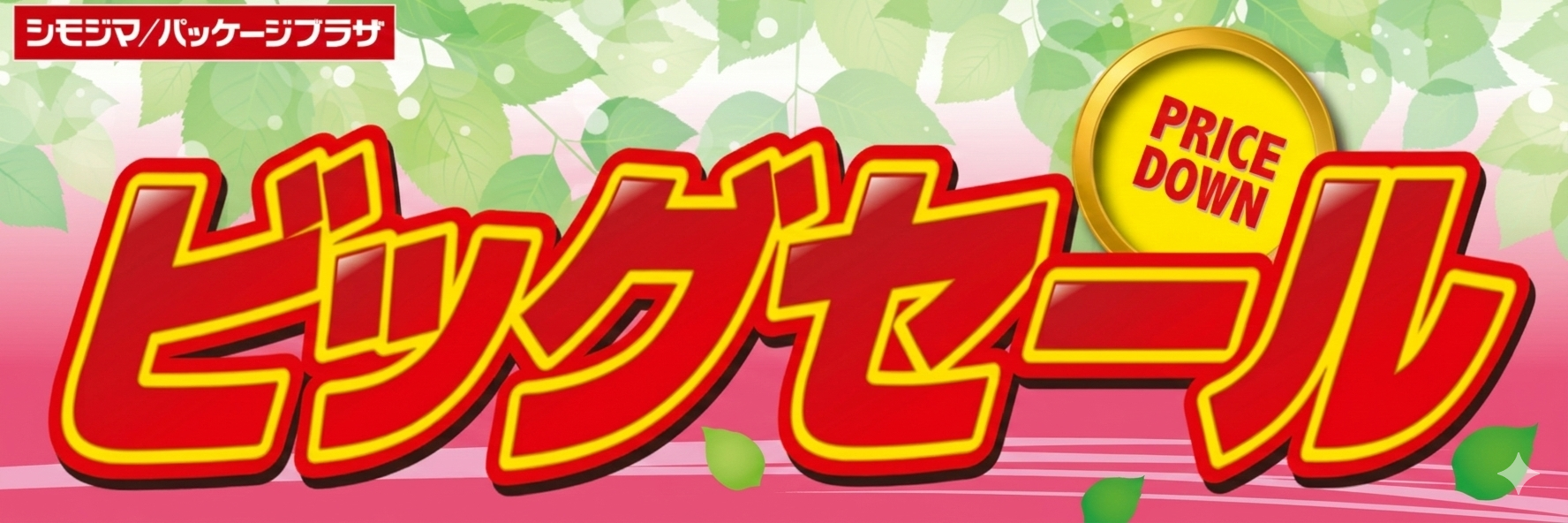 ビッグセール開催